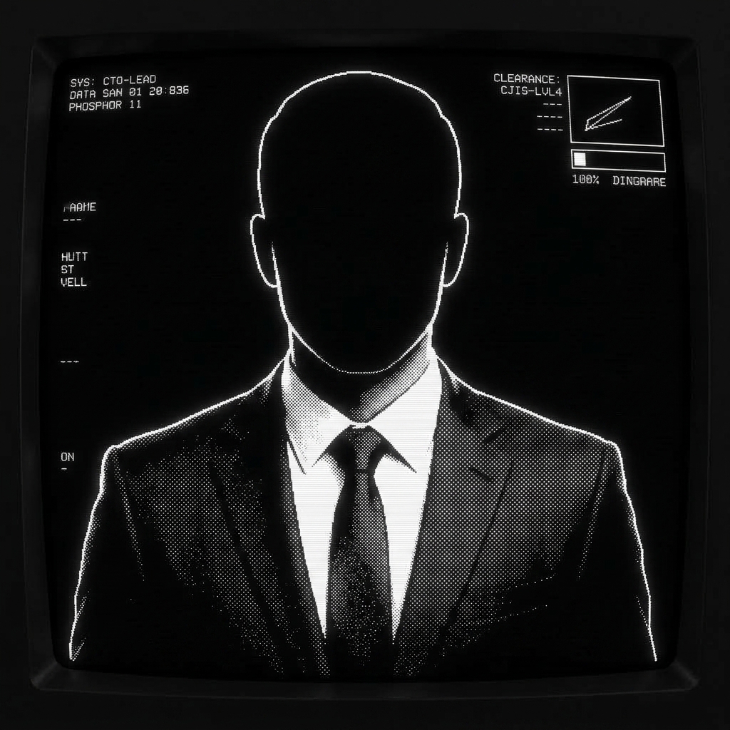 Chris [Redacted] - Chief Technology Officer of ADUMU (CRT Artwork View)